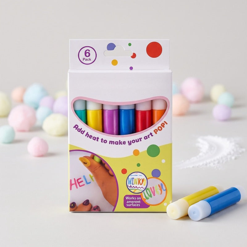 Meowvra✍3D Relief Art Pen,Turn Flat Drawings Into Touchable 3D Art,Smooth