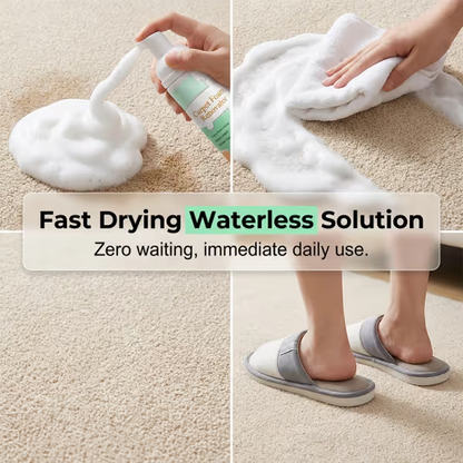 MOONBIFFY✨2026 🔥 Waterless Carpet Foam Stain Remover with Towel