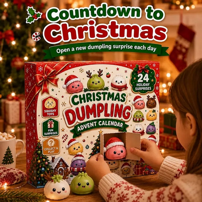 Christmas Dumpling Advent Calendar 2026 Squishy Surprise Gifts For Kids Or Family Ideas