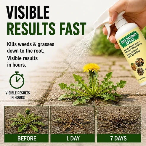 🔥🔥2026 SALE - Fast-Acting Natural Weed & Grass Killer Spray