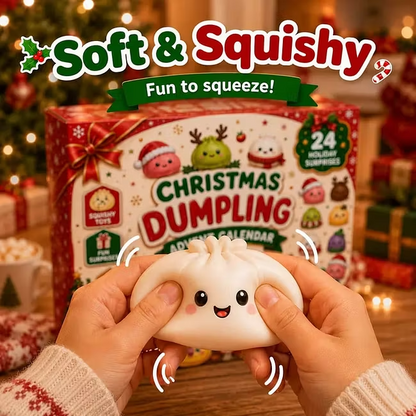 Christmas Dumpling Advent Calendar 2026 Squishy Surprise Gifts For Kids Or Family Ideas
