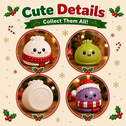 Christmas Dumpling Advent Calendar 2026 Squishy Surprise Gifts For Kids Or Family Ideas