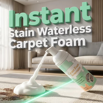 MOONBIFFY✨2026 🔥 Waterless Carpet Foam Stain Remover with Towel