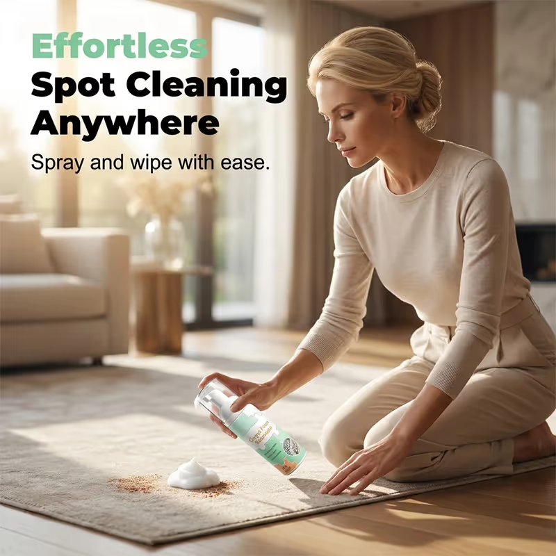 MOONBIFFY✨2026 🔥 Waterless Carpet Foam Stain Remover with Towel